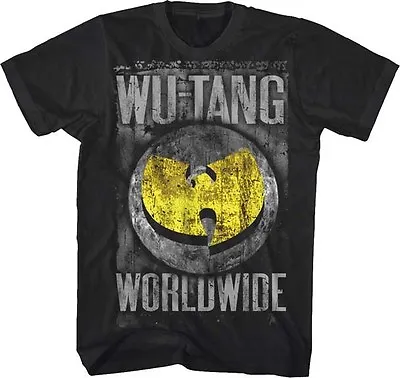 Authentic Wu Tang Clan Worldwide T Shirt Rap Gza Rza Odb S M L Xl Xxl • £33.49