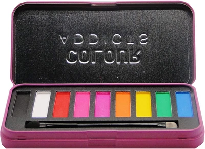 £5.95 • Buy Saffron Colour Addict Eyeshadow Palette 9 Shades Eye Shadow Set Kit Metal Case