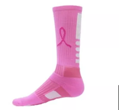 Red Lion Ribbon Legend Socks  Cancer Awareness Crew Basketball Socks • $5.99