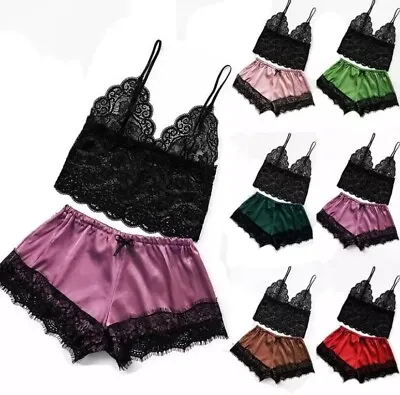 £6.47 • Buy Women Dress Plus Size Underwear Babydoll Lace Lingerie Underwear Sleepwear Set