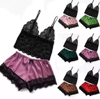 Women  Mini Dress  Plus Size Sexy  Pajamas Sleepwear Underwear Babydoll Lingerie • £6.38