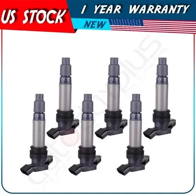 6 Ignition Coil Pack For 2011-2016 Volvo S60 XC60 3.0L L6 08-15 Volvo S80 • $61.99