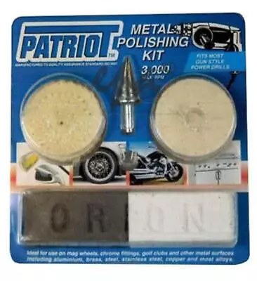 Patriot Metal Polishing Kit Suits Aluminium Brass Steel Stainless And Copper • $36.95