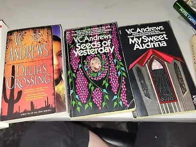 $5 • Buy Lot Of 3 VC Andrews PB Seeds Of Yesterday/My Sweet Audrina/Delia's Crossing