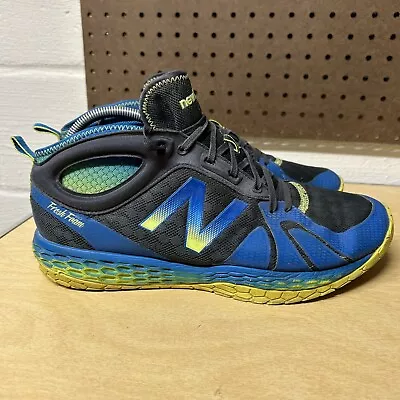 New Balance Men's Athletic Shoes MX80BY Size 12 2E Blue Neon Yellow Fresh Foam • $39.99