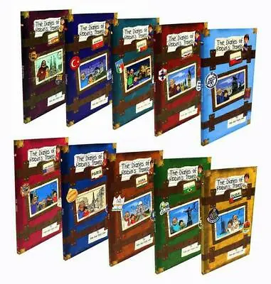 Diaries Of Robins Travels 10 Books Children Set Paperback By Ken & Angie Lake • £15.55