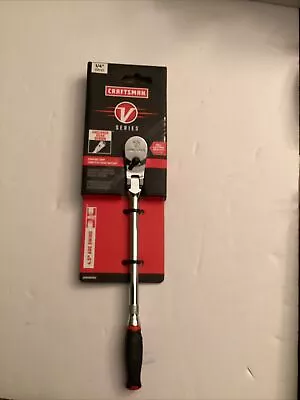 CRAFTSMAN V-SERIES Ratchet 1/4 Inch Drive 80-Tooth Flexible Head XL Comfort • $30