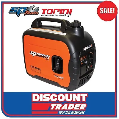 SP Tools 3.2Hp 2KVA Inverter Generator Torini Motor - SPGi2000 • $795