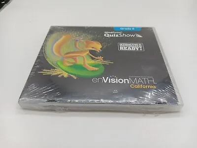 6th Grade EnVision Math California MindPoint QuizShow Sealed CD  • $9.99