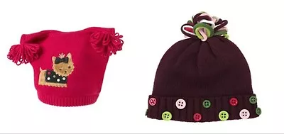 NWT Gymboree Pups And Kisses Toddler Girl's Hat You Choose! • $12