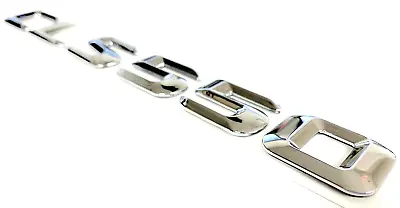 #1 Chrome Cls550 Fit Mercedes Rear Trunk Emblem Badge Nameplate Decal Numbers • $12.99