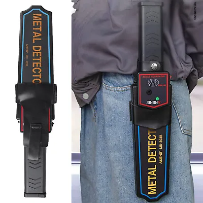 Handheld Metal Detector Wand Security Check Body Scanner Sound & Vibration Alert • $19.99