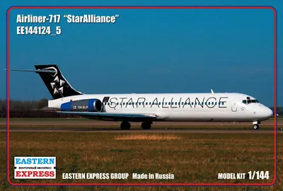 Eastern Express 1/144 Boeing B-717 Blue1 Star Alliance Civil Airliner • $36.90