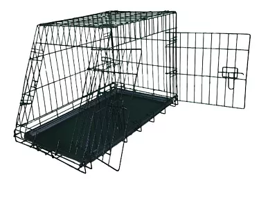 Dog Pet Crate- CAR Carrier Dog Training Cages Puppy Cage Metal Boot Crate  • £62.99