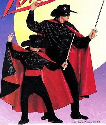 WOW! MEN'S SEXY CAPED ZORRO COSTUME SEWING PATTERN (Med 38 -40 ) McCalls 8872 • $9.99