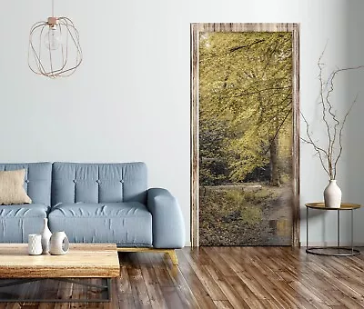 £71.73 • Buy 3D Grove A1181 Door Wall Mural Photo Wall Sticker Decal Assaf Frank Sinsin