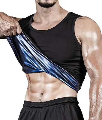 CGTFY Gynecomastia Compression Tank Top Sweat Vest Fitness Body Shaper Shirt US • $11.39