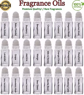 $6.95 • Buy Fragrance Oils For Body 10 Ml - 100% Pure Perfume Uncut Attar Ittar Etr Roll On