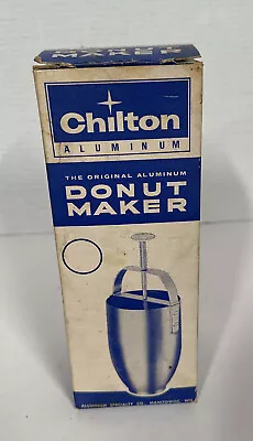 Vintage Chilton The Original Aluminum Donut Maker In Original Box • $12