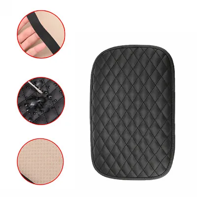 For Nissan Car SUV Armrest Box Pad Center Console Cover PU Leather Protector-!% • $8.78