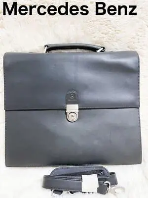 Mercedes Benz AMG Briefcase Business Bag W37cm×H31cm×D9.5cm Used In Japan • $147.25