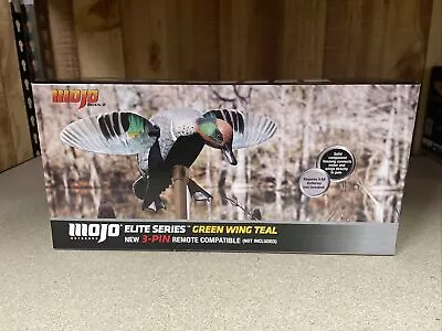 $60 • Buy Mojo Elite Series Green Wing Teal Spinning Wing Duck Decoy Remote Ready 3p
