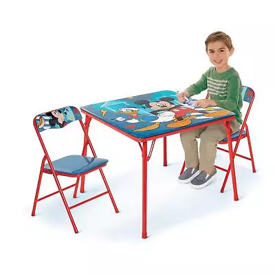 Activity Folding Table & Chair Sets For Childrens – Includes 2 Kid Chairs Wit... • $142.65