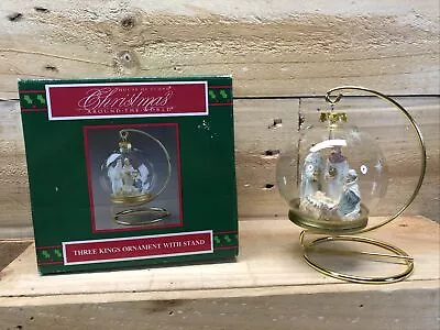 House Of Lloyd 1994 Christmas Around The World Three Kings Ornament W/ Stand • $12.67