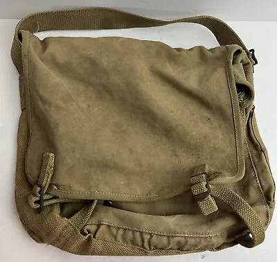 USMC Officers Musette Bag/Dispatch Case With Strap - USED • $100