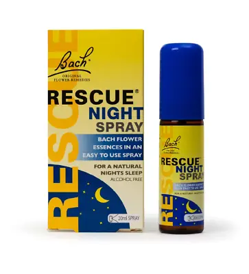 Bach Rescue Night Spray 20ml New • £10.49