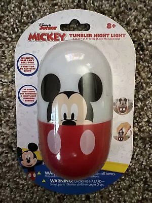 NEW DISNEY JUNIOR MICKEY MOUSE CLUBHOUSE FUNHOUSE Tumbler Night Light Twist Top • $11.95