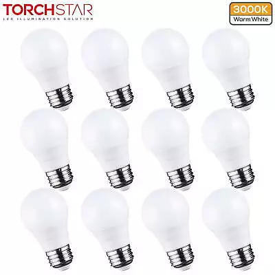 12 Pack A15 5W Ceiling Fan Bulbs LED Vanity Light Bulbs E26 Base 3000K Warm • $23.75