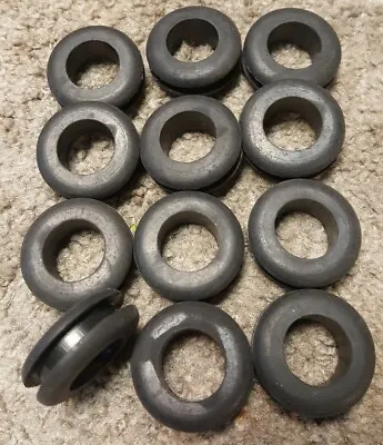 New 12 Pieces Automotive 3/4  ID Rubber Grommet 3/16  Groove Width Fits 1  Holes • $13.47