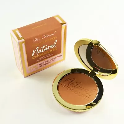 Too Faced Chocolate Soleil Natural Chocolate Healthy Glow Bronzer GOLDEN COCOA • $17.95