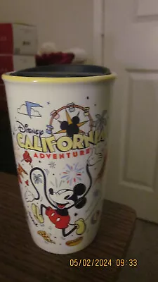 Brand New Disneyland Starbucks Mickey Mouse Porcelain 12 Oz Tumbler • $3.25