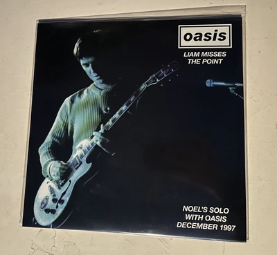 £65 • Buy Liam Misses The Point - Noel Gallagher Solo 1997 Green Vinyl Record - Oasis