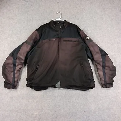 Castle Streetwear Jacket Mens 4XL Men Armor Crotch Rocket Motorcycle Cafe Biker • $17.80