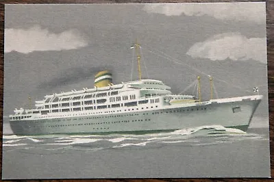 Portuguese Passenger Ship VERA CRUZ (1952-1973) Postcard • $3.95