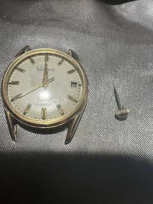 Vintage Vantage Men's Wristwatch 17 Jewels Watch  Works. • $55