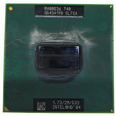 £4.25 • Buy Microprocessor Intel Pentium M 740 Sl7sa For Sony Vaio Pcg-7d1m Laptop