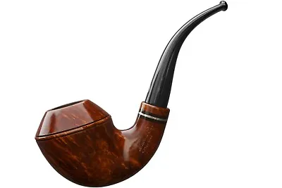 NEW ! MASTRO DE PAJA BELLA 2 SMOOTH FULL BENT RHODESIAN 9MM BRIAR PIPE Pfeife • $144.90