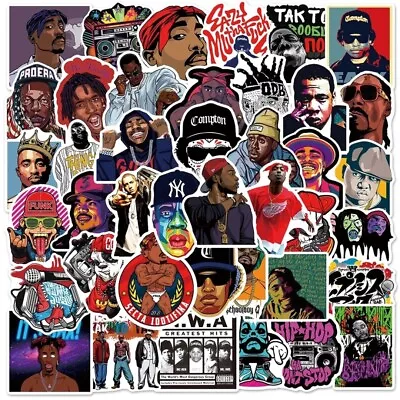 20 PCS Hip Hop Rapper Rap Music Stickers BRAND NEW • $5.25