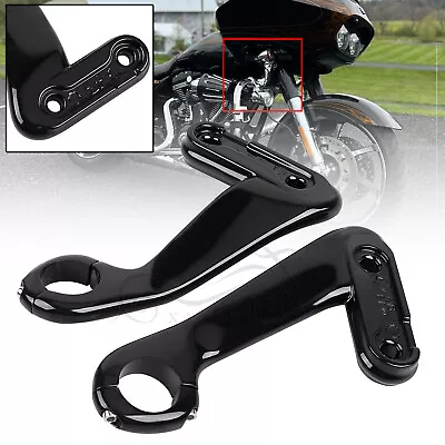 Vivid Black Fairing Support Mounting Bracket For Harley Road Glide Ultra FLTRU • $48.98