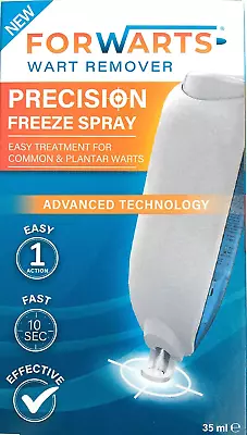 Forwarts Wart Remover Precision Freeze Spray Easy Fast & Effective (Single) • £13.80