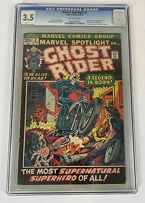 CGC 3.5 Marvel Spotlight #5 1972 1st First Appearance Ghost Rider Johnny Blaze • $1000
