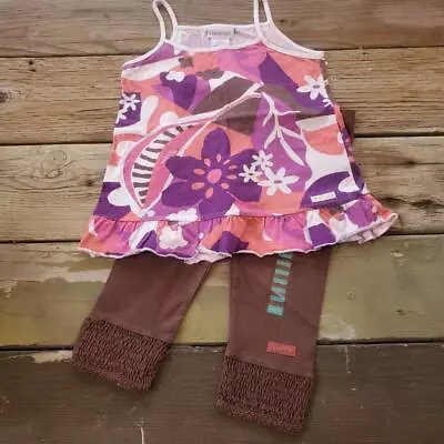 Naartjie 4 Years Swing Tank Floral And NWT Capris • $18