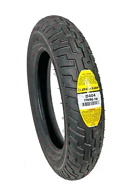 Dunlop 110/90-18 Front Motorcycle Tire D404 110/90B18 110 90 18 45605475 • $105.60