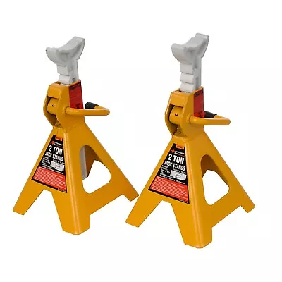 2 Ton Ratcheting Jack Stands PAIR • $49.95