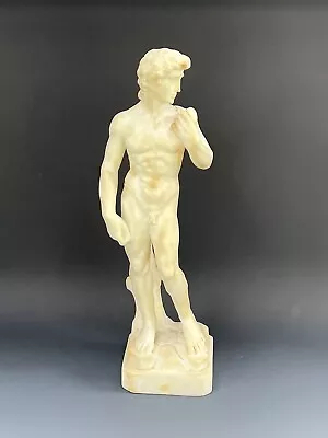 Antique Hand Carved Marble Sculpture Greek “DAVID”After Michelangelo Signed VERG • $397