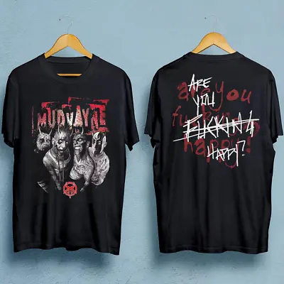 VTG Mudvayne Band 2 Sides T-shirt Black Unisex All Sizes S-5Xl • $7.99